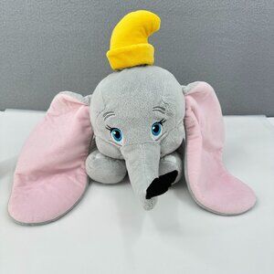 Disney Dumbo Flying Elephant Large Ears Feather 13'' Plush Toy Stuffed Animal